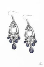 Load image into Gallery viewer, Fashion Flirt Blue Earrings