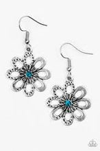 Load image into Gallery viewer, Fashion Floret Blue Earrings