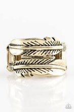 Load image into Gallery viewer, Fearless Flier Brass Ring - Angie&#39;s $5.00 Bling