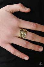 Load image into Gallery viewer, Fearless Flier Brass Ring - Angie&#39;s $5.00 Bling
