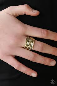 Fearless Flier Brass Ring - Angie's $5.00 Bling
