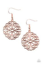 Load image into Gallery viewer, Feeling Frilly Copper Earrings