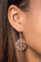 Load image into Gallery viewer, Feeling Frilly Rose Gold Earrings