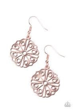 Load image into Gallery viewer, Feeling Frilly Rose Gold Earrings