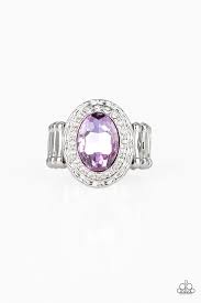 Fiercely Flawless Purple Ring - Angie's $5.00 Bling