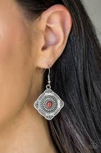 Load image into Gallery viewer, Fiercely Four Corners Brown Earrings