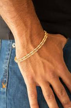 Load image into Gallery viewer, Fighting Chance Gold Men&#39;s Bracelet