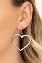 Load image into Gallery viewer, First Date Dazzle White Earrings