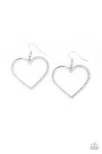 Load image into Gallery viewer, First Date Dazzle White Earrings