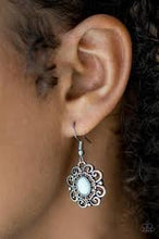 Load image into Gallery viewer, First and Foremorst Flowers Blue Earrings