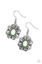 Load image into Gallery viewer, First and Foremost Flowers Green Earrings