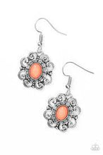 Load image into Gallery viewer, First and Foremost Flowers Orange Earrings