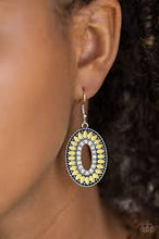 Load image into Gallery viewer, Fishing For Fabulous Yellow Earrings