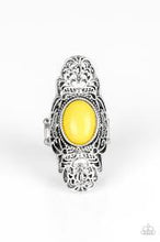 Load image into Gallery viewer, Flair for the Dramatic Yellow Ring - Angie&#39;s $5.00 Bling