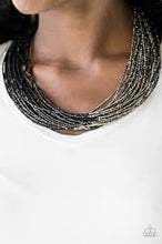 Load image into Gallery viewer, Flashy Fashion Black Seed Necklace - Angie's $5.00 Bling