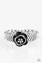 Load image into Gallery viewer, Fleur de Fabulous Silver Skinny Band Ring