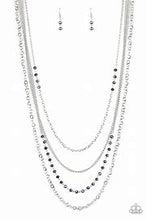 Load image into Gallery viewer, Flickering Lights Blue Necklace