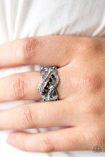 Load image into Gallery viewer, Flirting with Sparkle Black Ring - Angie&#39;s $5.00 Bling