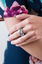 Load image into Gallery viewer, Flirting with Sparkle Blue Ring - Angie&#39;s $5.00 Bling