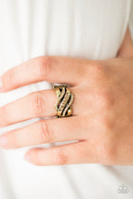 Load image into Gallery viewer, Flirting with Sparkle Brass Ring
