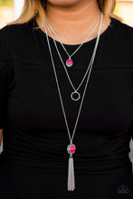 Load image into Gallery viewer, Floral Fanatic Pink Necklace