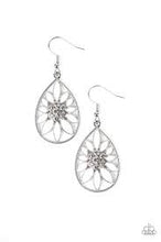 Load image into Gallery viewer, Floral Morals White Earrings