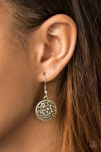 Load image into Gallery viewer, Flower Patch Perfection Brass Earrings