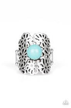 Load image into Gallery viewer, Flower Shower Blue Ring - Angie&#39;s $5.00 Bling