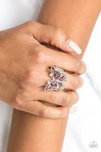 Load image into Gallery viewer, Flutter Flair Purple Ring - Angie&#39;s $5.00 Bling