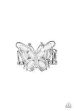 Load image into Gallery viewer, Flutter Flair White Ring - Angie&#39;s $5.00 Bling