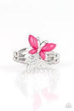 Load image into Gallery viewer, Flutter Flirt Pink Skinny Band Ring