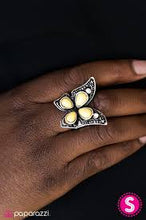 Load image into Gallery viewer, Fly a Butterfly Yellow Ring - Angie&#39;s $5.00 Bling