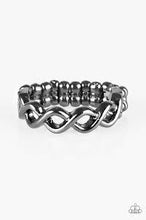Load image into Gallery viewer, Follow Your Gleams Black Skinny Band Rings - Angie&#39;s $5.00 Bling