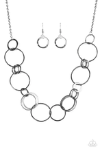 Load image into Gallery viewer, Follow the Ringleader Black Necklace - Angie's $5.00 Bling