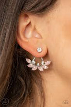 Load image into Gallery viewer, Forest Formal Pink Jacket Earrings