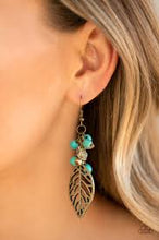 Load image into Gallery viewer, Forest Frontier Brass Earrings