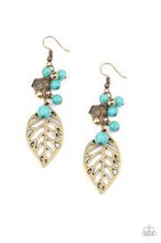 Load image into Gallery viewer, Forest Frontier Brass Earrings