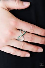 Load image into Gallery viewer, Forever and Ever Green Ring - Angie&#39;s $5.00 Bling