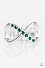 Load image into Gallery viewer, Forever and Ever Green Ring - Angie&#39;s $5.00 Bling