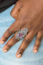 Load image into Gallery viewer, Formal Floral Pink Ring - Angie&#39;s $5.00 Bling