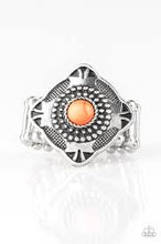 Load image into Gallery viewer, Four Corners Orange Ring - Angie&#39;s $5.00 Bling