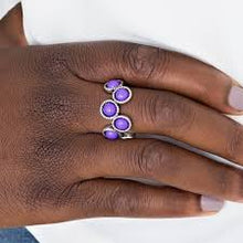 Load image into Gallery viewer, Foxy Fabulous Purple Skinny Band Ring