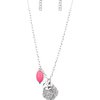 Load image into Gallery viewer, Free Spirited Forager Pink Necklace