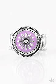 Free Spirited Purple Ring - Angie's $5.00 Bling