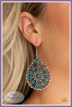 Load image into Gallery viewer, Free to Roam Blue Earrings