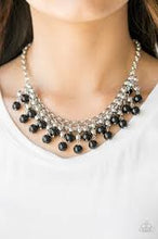 Load image into Gallery viewer, Friday Night Fringe Black Necklace - Angie's $5.00 Bling