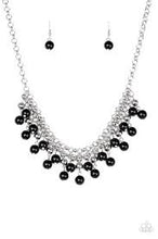 Load image into Gallery viewer, Friday Night Fringe Black Necklace - Angie's $5.00 Bling