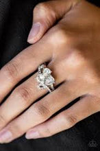 Load image into Gallery viewer, Friends in High End Places White Skinny Band Ring