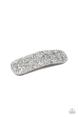 From Hair On Out Silver Hair Clip