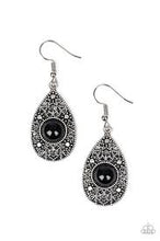 Load image into Gallery viewer, From Pop to Bottom Black Earrings